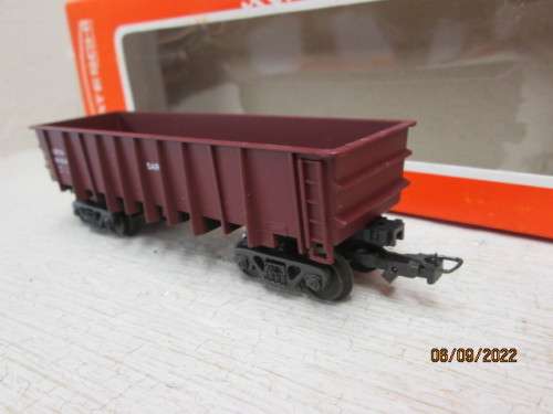 HO SCALE : FRATESCHI : SAR : BROWN CRTW OPEN HOPPER - BOXED