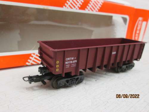 HO SCALE : FRATESCHI : SAR : BROWN CRTW OPEN HOPPER - BOXED
