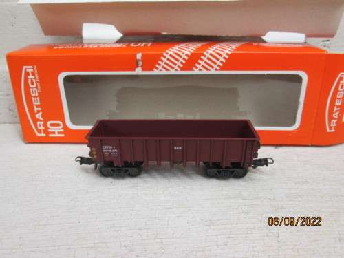 HO SCALE : FRATESCHI : SAR : BROWN CRTW OPEN HOPPER - BOXED