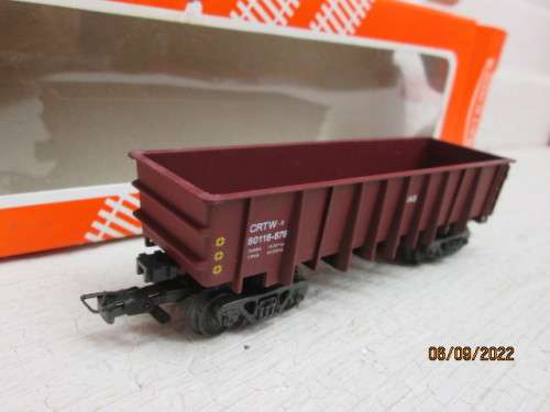 HO SCALE : FRATESCHI : SAR : BROWN CRTW OPEN HOPPER - BOXED