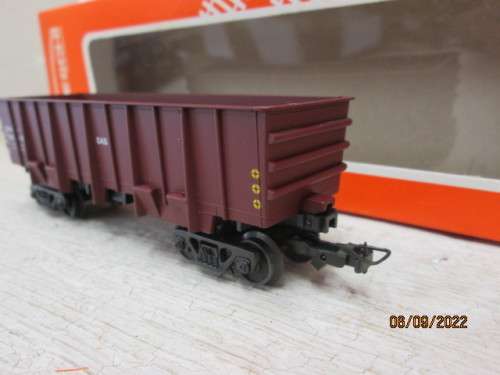 HO SCALE : FRATESCHI : SAR : BROWN CRHW HIGH SIDE OPEN HOPPER - BOXED