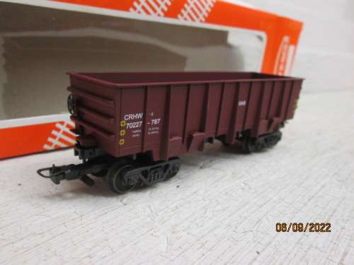 HO SCALE : FRATESCHI : SAR : BROWN CRHW HIGH SIDE OPEN HOPPER - BOXED