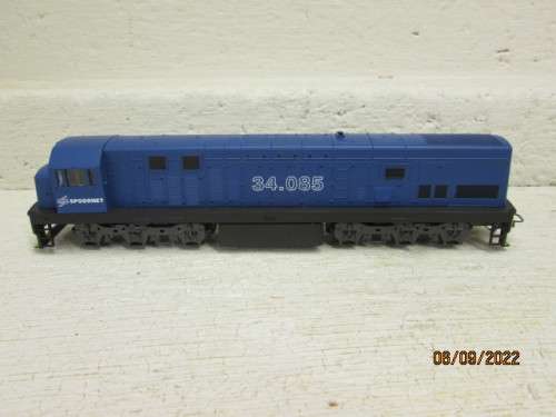 HO SCALE : FRATESCHI : SAR/SPOORNET : CLASS 34 DIESEL LOCOMOTIVE - BOXED