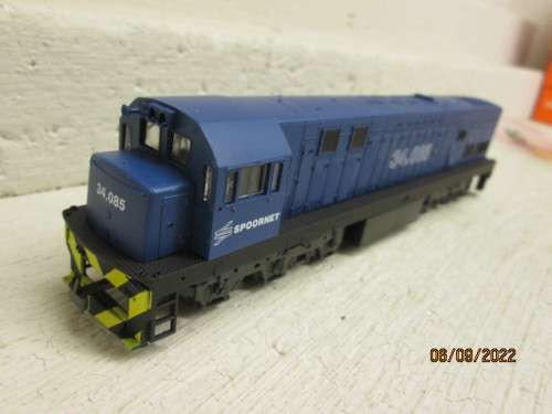 HO SCALE : FRATESCHI : SAR/SPOORNET : CLASS 34 DIESEL LOCOMOTIVE - BOXED