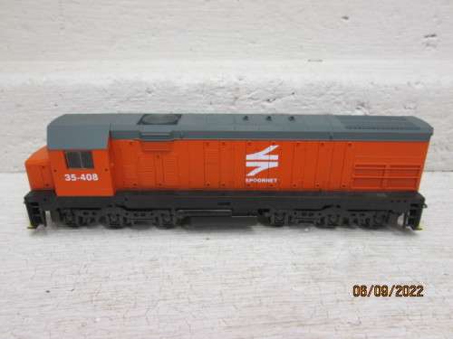 HO SCALE : FRATESCHI : SAR/SPOORNET : CLASS 35 DIESEL LOCOMOTIVE - BOXED