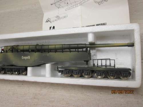 HO SCALE : LIMA : LEOPOLD - ARMY GUN WAGON - BOXED