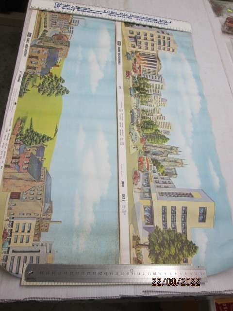 HO SCALE : PECO : BACK DROPS - SK-17 + SK-18