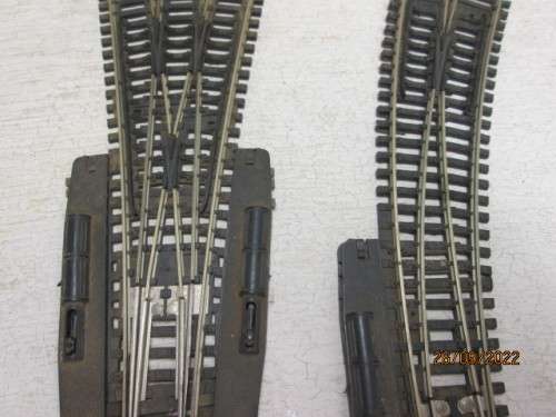 HO / OO SCALE : CASADIO : CURVED RIGHT HAND POINT + 3-WAY POINT