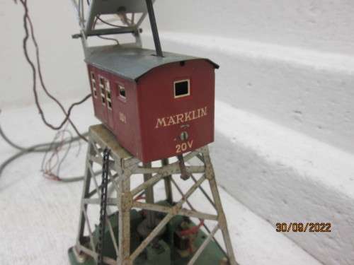 HO SCALE : MARKLIN : DOC YARD 10TON CRANE