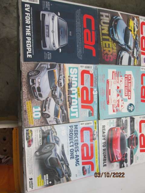 CAR MAGAZINES - X10