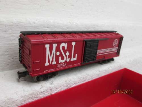 HO SCALE : RIVEROSSI : M.StL BOX CAR - BOXED