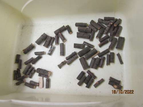 HO SCALE : SHORT WOOD LOAD FOR GOODS WAGONS ETC
