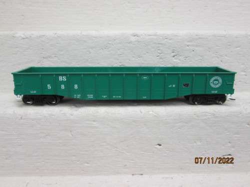 HO SCALE : BIRMINGHAM SOUTHERN : 50 FT GONDOLA WAGON