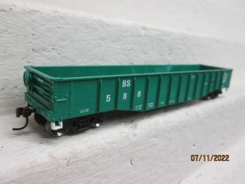 HO SCALE : BIRMINGHAM SOUTHERN : 50 FT GONDOLA WAGON