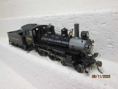 HO SCALE : BACHMANN SPECTRUM - BALTIMORE & OHIO 4-4-0 STEAM LOCOMOTIVE - DCC
