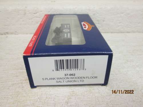 OO SCALE: BACHMANN : 5-PLANK OPEN WAGON /SALT UNION - BOXED