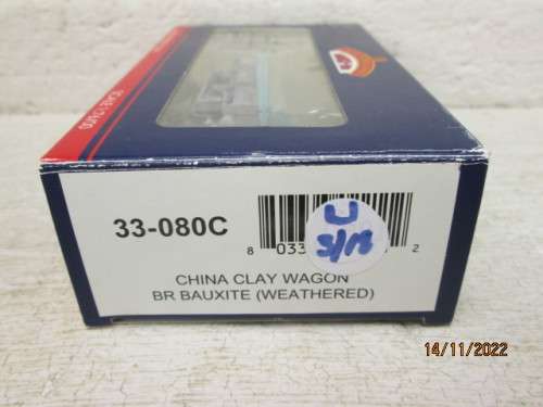 OO SCALE: BACHMANN : CHINESE CLAY WAGON - BOXED