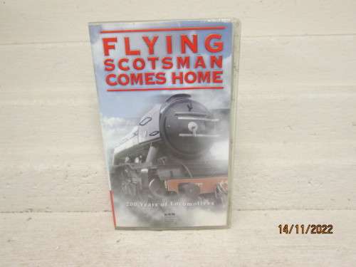 VHS TAPE - FLYING SCOTSMAN COMES HOME