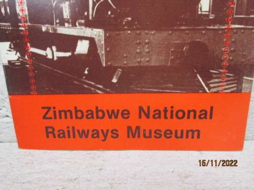 BOOK : ZIMBABWE/RHODESIAN RAILWAYS -  NATIONAL RAILWAY MUSEUM