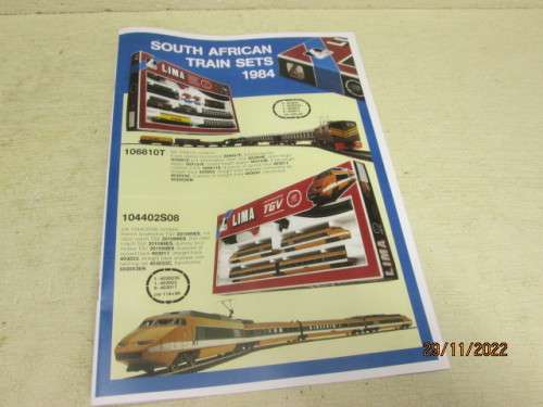 HO  SCALE : LIMA : SAR CATALOGUE - 1984 - COPY