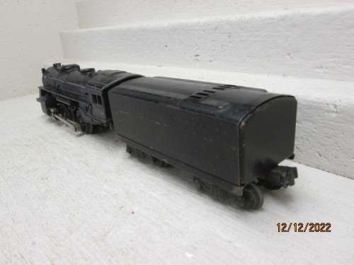 O SCALE : LIONEL : O-4-0 STEAM LOCOMOTIVE