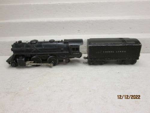 O SCALE : LIONEL : 2-4-0  STEAM LOCOMOTIVE