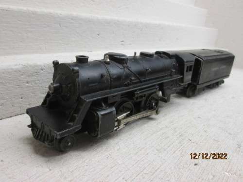 O SCALE : LIONEL : 2-4-0  STEAM LOCOMOTIVE