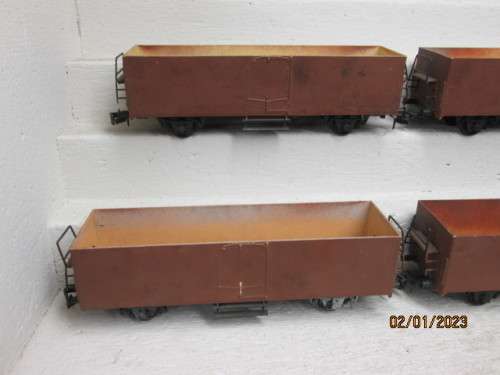 O SCALE : LIMA : GOODS WAGONS - X6