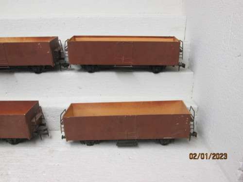 O SCALE : LIMA : GOODS WAGONS - X6