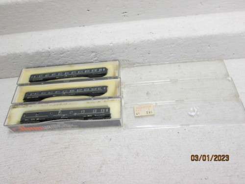N SCALE : LIMA : FS PASSENGER COACHES - X3 - BOXED