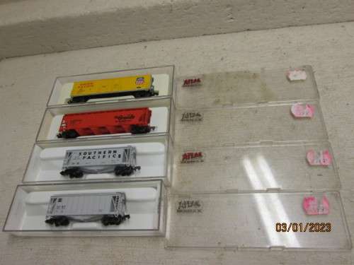 N SCALE : ATLAS : GOOD WAGONS - X4 - BOXED
