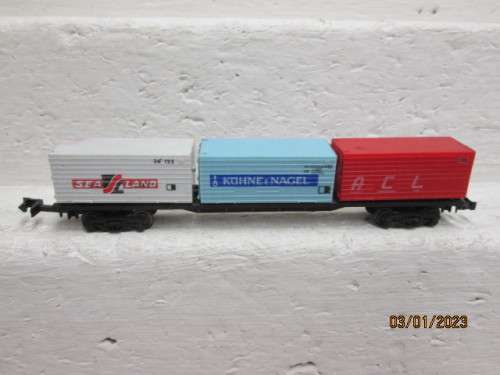 N SCALE : LIMA : CONTAINER CAR