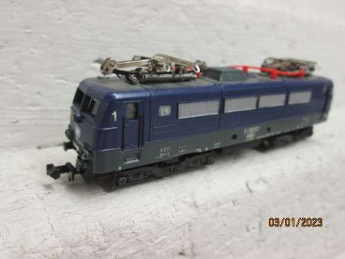 N SCALE : LIMA : BLUE DB ELECTRIC LOCOMOTIVE