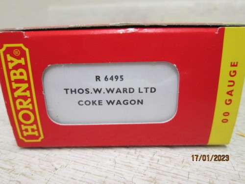 OO SCALE : HORNBY :THOS.W.WARD COKE WAGON  - BOXED