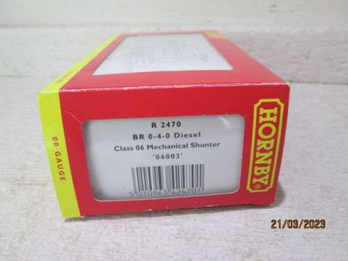 OO SCALE : HORNBY : CLASS 06 MECHANICAL SHUNTER - BOXED