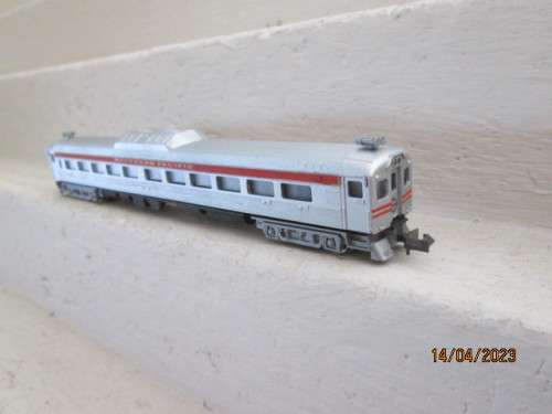 N SCALE : CON-COR : SOUTHERN PACIFIC - RAIL CAR COACH - BOXED