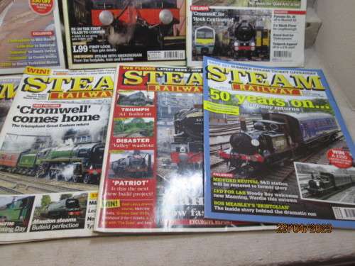 MAGAZINES : STEAM RAILWAY - X9