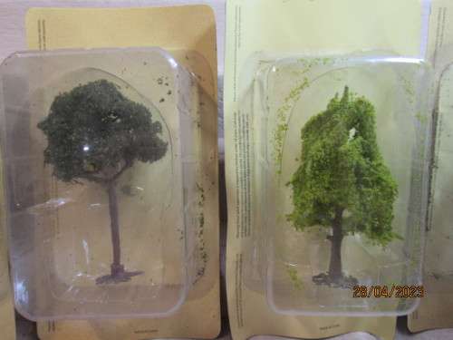 HO / OO SCALE : TREES X6 - BOXED