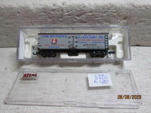 N SCALE : ATLAS : 40 FOOT WOOD REEFER - BOXED