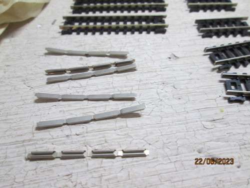 N SCALE : ATLAS : VARIOUS SHORT STRAIGHTS - X10 - BOXED