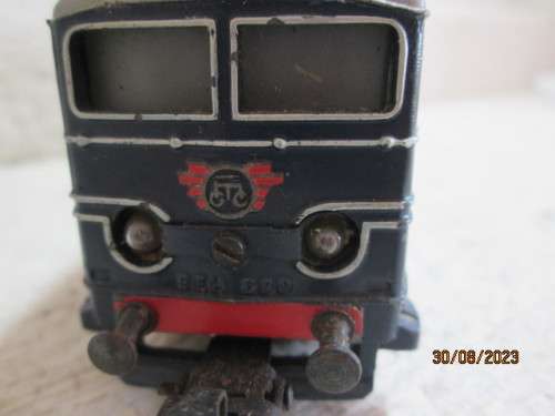 HO SCALE : MARKLIN - HO MARKLIN BLUE ELECTRIC LOCOMOTIVE