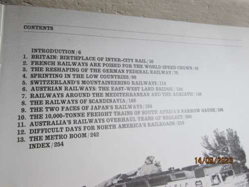 MODERN RAILWAYS - HARDCOVER BOOK