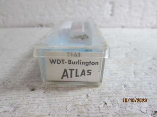 N SCALE : ATLAS - BURLINGTON DIESEL SHUNTER LOCOMOTIVE - BOXED