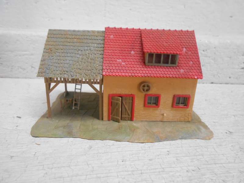 HO SCALE - FALLER - SHED WITH SAWMILL