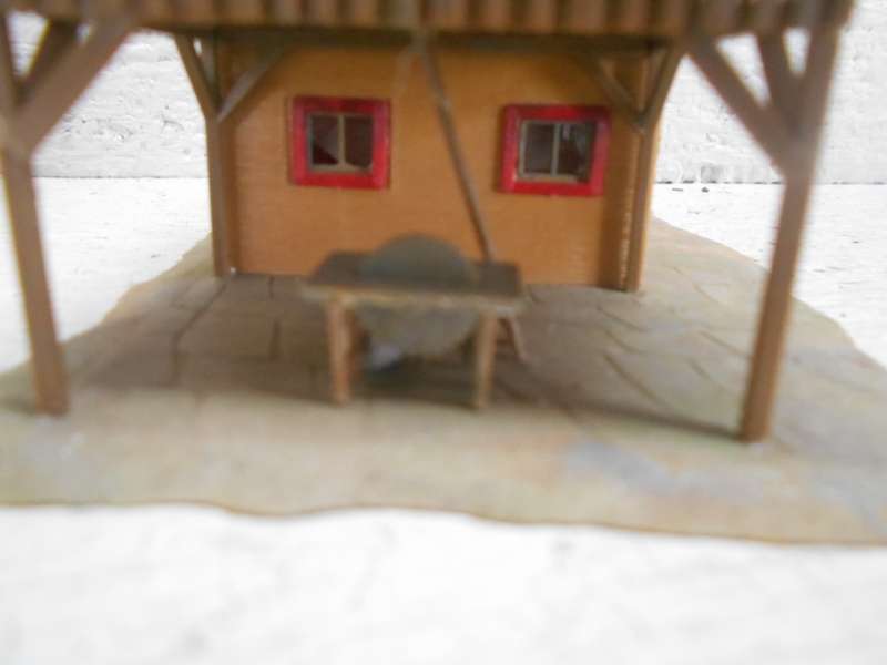 HO SCALE - FALLER - SHED WITH SAWMILL