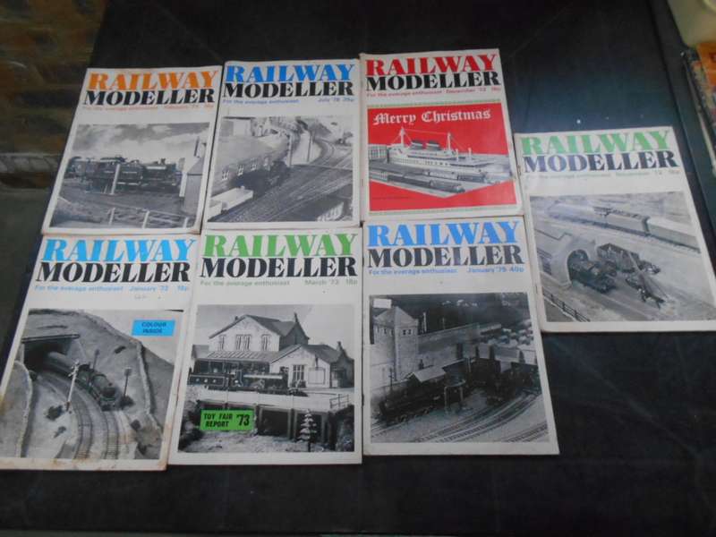 RAILWAY MODELLER MAGAZINES - X7