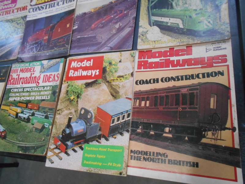 VARIOUS MODEL TRAIN MAGAZINES - X12