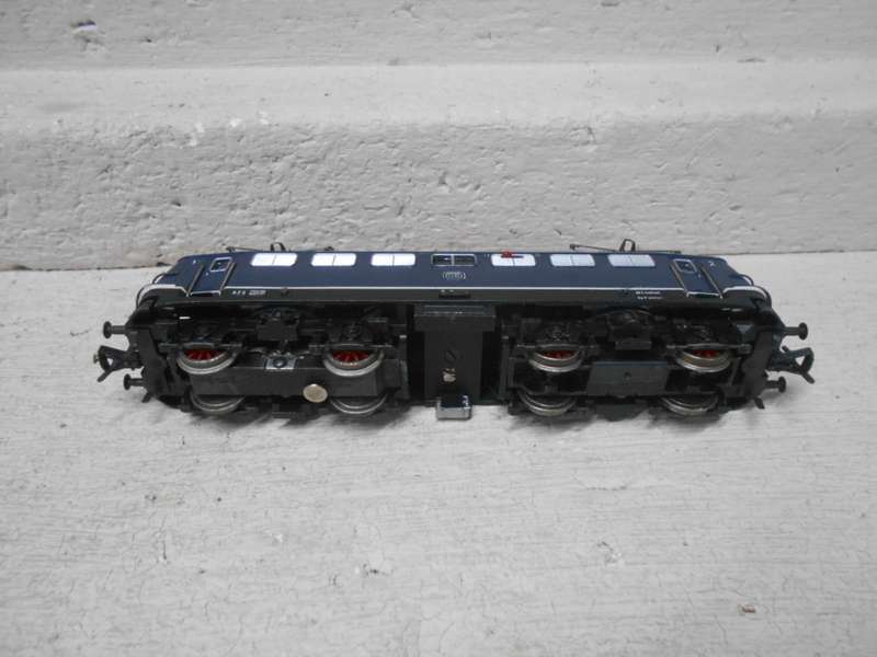 HO SCALE - FLEISCHMANN - BLUE DB ELECTRIC LOCOMOTIVE - BOXED