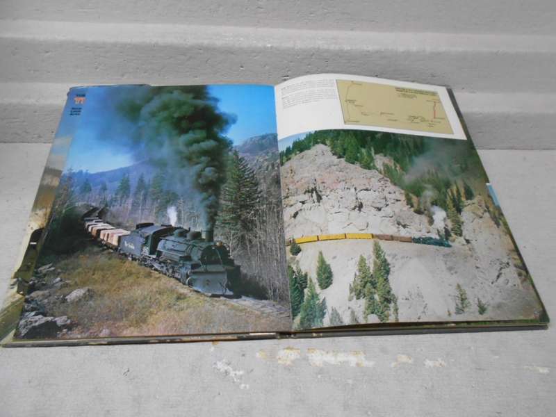 HARD COVER BOOK - THE LOVE OF TRAINS