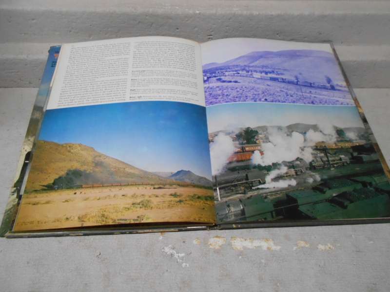HARD COVER BOOK - THE LOVE OF TRAINS